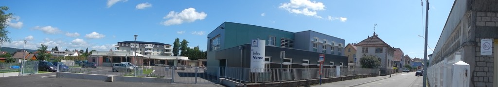 Panoramique du CFA Jules Verne à Saverne
