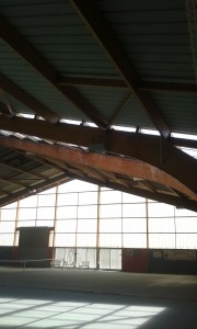 Façade du tennis couvert de haguenau